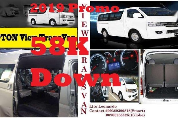 2019 Foton View Transvan FOR SALE