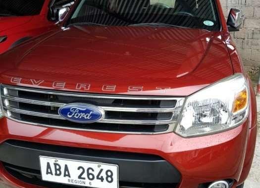 2014 Ford Everest for sale