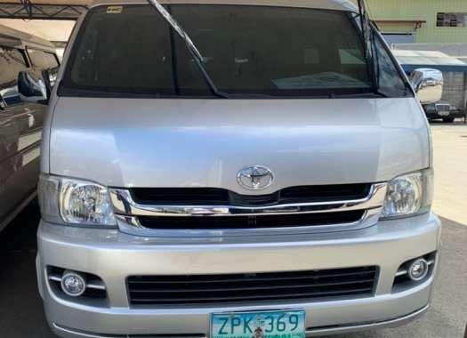 2008 Toyota Hiace GL Grandia MT for sale 