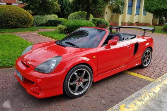 Toyota MRS Spyder 2000 Manual transmission