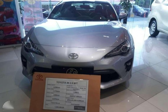 Toyota 86 Manual 2019 Brand new FOR SALE