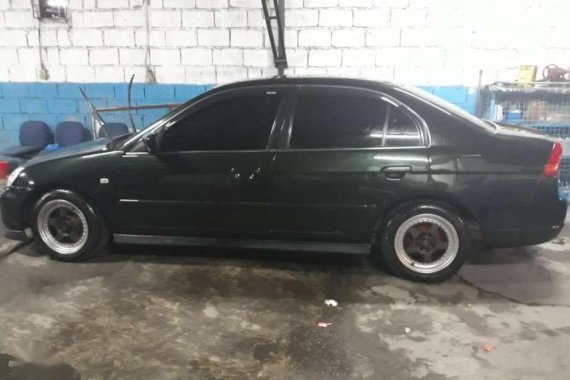 Honda Civic dimension 2002 model Automatic trasmission