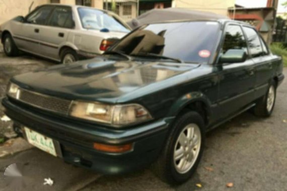 1992 Toyota Corolla Xe Small Body 2-E Engine 5-Speed Transmission