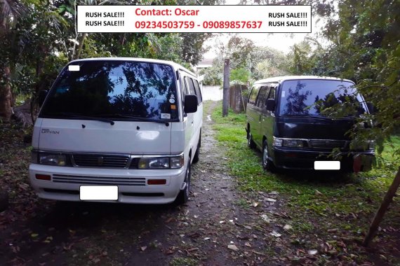 RUSH SALE!!! Nissan Urvan Model 2010, Price Lowered from P428,000 to P399,999