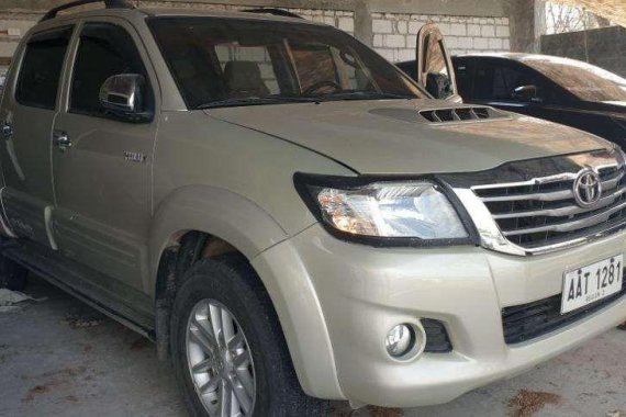 2014 Toyota Hilux 2.5G Manual Diesel Silky Gold