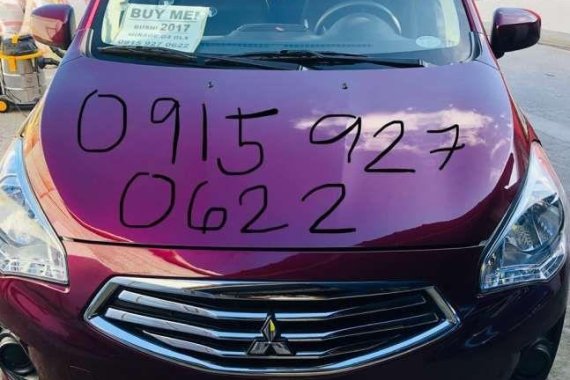 Immediate Selling 2017 Model Mitsubishi Mirage G4 GLX Manual