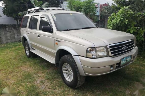 For Sale or Swap Ford Everest MT 2004 