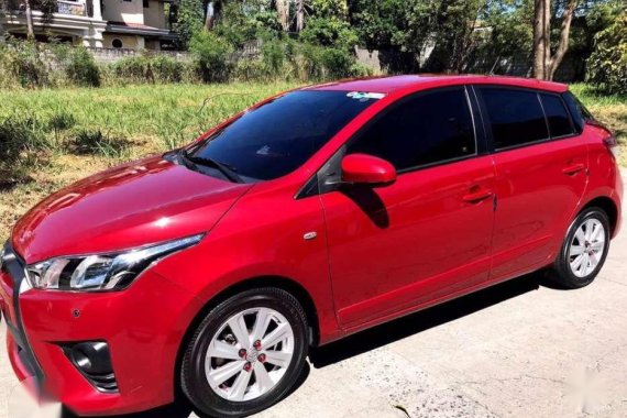 RUSH SALE: TOYOTA YARIS RED 2016