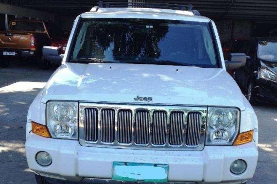 Jeep Commander 2008 mdl Stone white