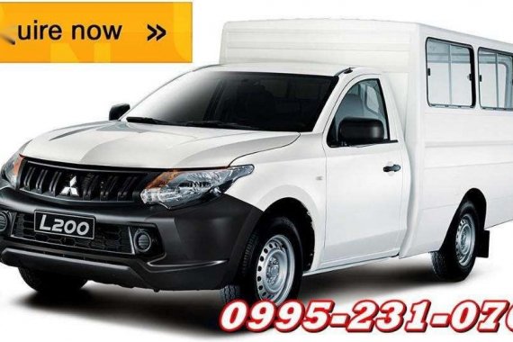 2018 Brand New Mitsubishi L200 FB single and dual air con LOW DOWN