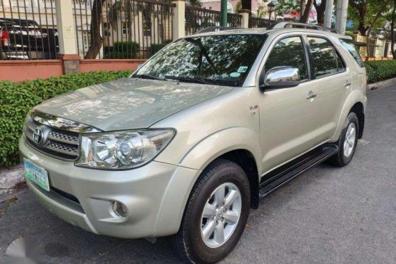 2010 Toyota Fortuner G Diesel FOR SALE