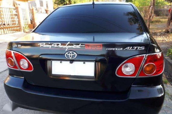 Toyota Corolla Altis 16E 2001 FOR SALE