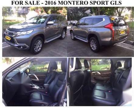 2016 MITSUBISHI Montero Sport first owned comprehensive leather seats