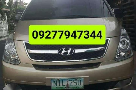 2010 Hyundai Starex gl 2.5 FOR SALE