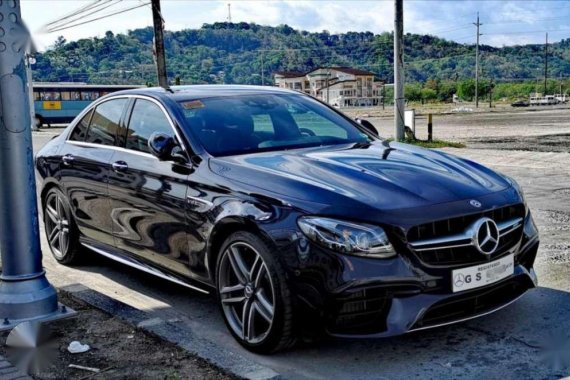 2018 Mercedes Benz AMG E63 S V8 turbo 