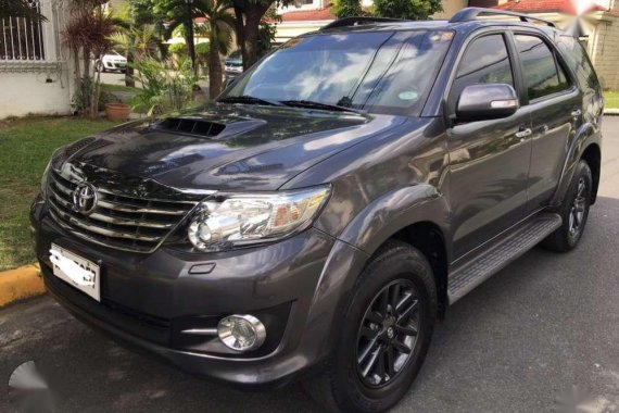 2015 Toyota Fortuner V Automatic Diesel Black Edition Leather