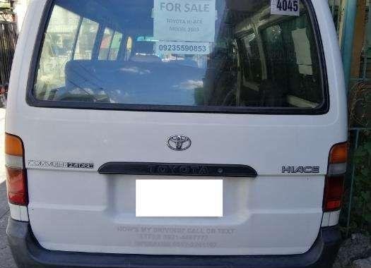 Toyota Hiace 2003. First owner Not Flooded