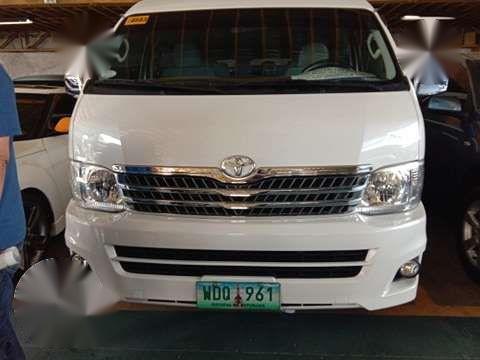 Toyota Super Grandia 2013 Model Pearl White