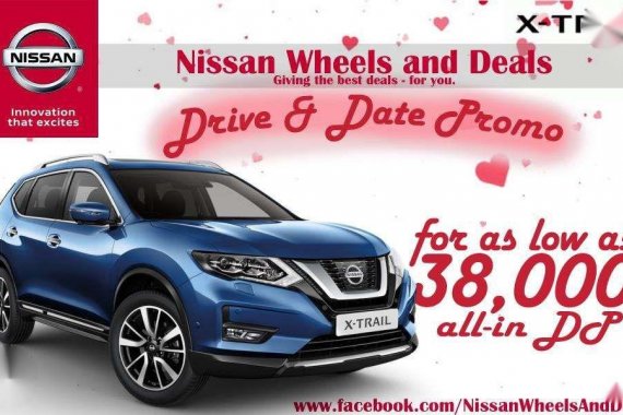 38K DP for brand new 2019 Nissan Xtrail 