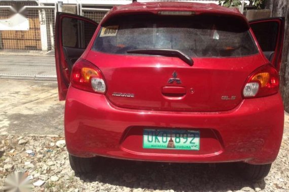 At 2013 Mitsubishi Mirage 350k for sale