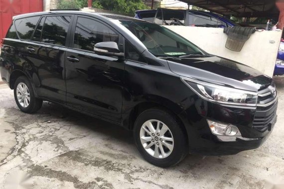 2017 Toyota Innova 2.8 G Manual Black MPV