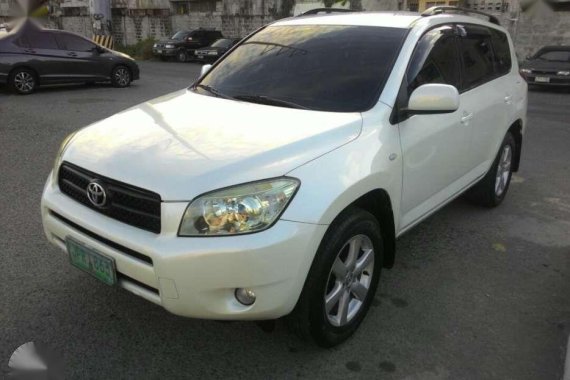 2006 Toyota Rav4 4x2 orig paint pearl white