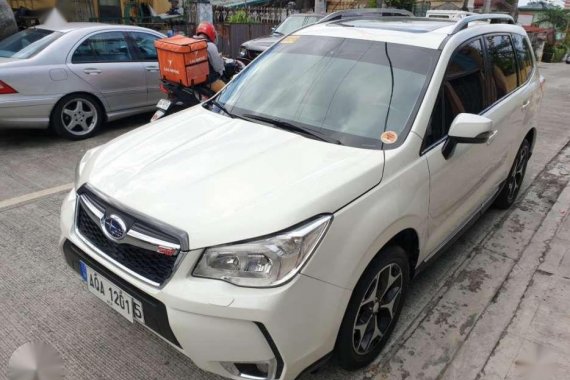 2015 Subaru Forester XT top of the line turbo pearl white automatic