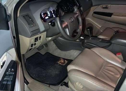 2012 TOYOTA FORTUNER Gas 4X2 AT for sale