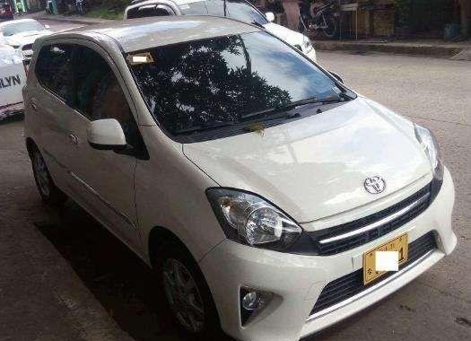 2015 Toyota Wigo 1.0 G AT White for sale