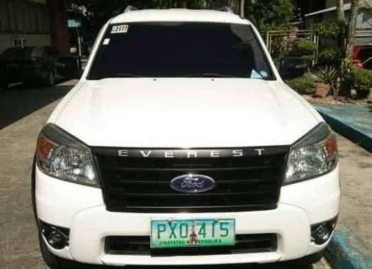 Ford Everest 2010 model Manual trans