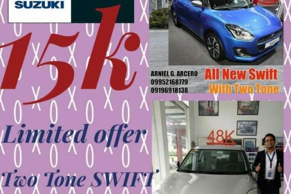 Brand New Suzuki Swift cvt for only 16k monthly 2019