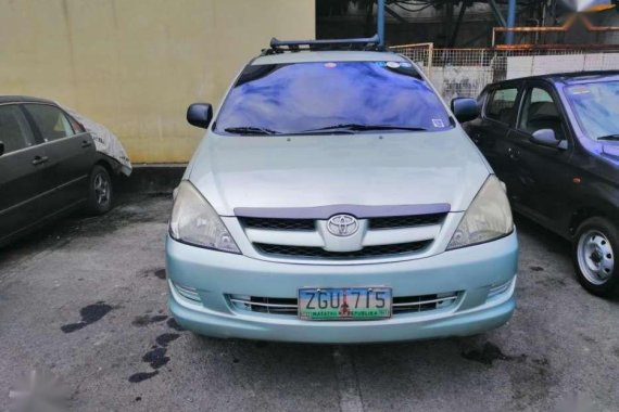 2006 Toyota Innova e diesel engine Manual transmission