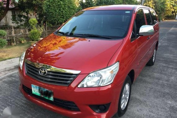 2012 Toyota Innova E diesel for sale 