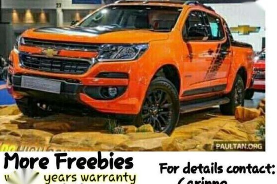 Free 2 years PMS for all CHEVY Colorado variants 2019