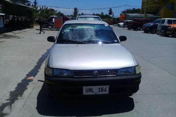 1997 TOYOTA COROLLA MANUAL Color Silver