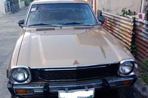 SELLING MITSUBISHI Lancer colt vintage 1977mdl