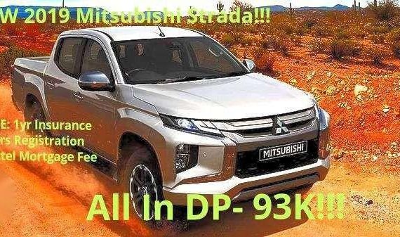 New 2019 Mitsubishi Strada All In Promos