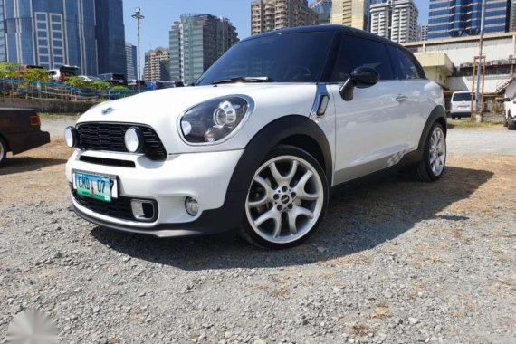 2014 series Mini Cooper paceman S atuomatic