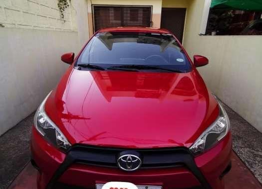 Toyota Yaris 1.3 E 2015 Red FOR SALE