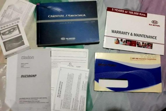 2013 Kia Carnival MT FOR SALE