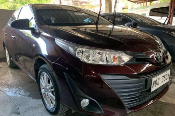 2019 TOYOTA Vios 13 E Automatic B Red