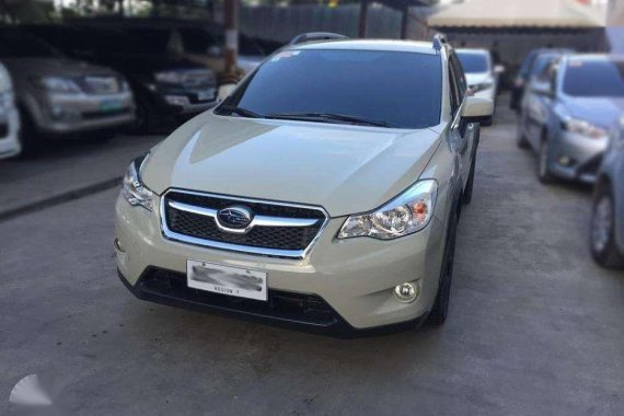 2015 Subaru XV Automatic khaki color