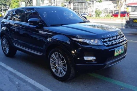 2012 Land Rover Range Rover Evoque 4x4 Local Version 