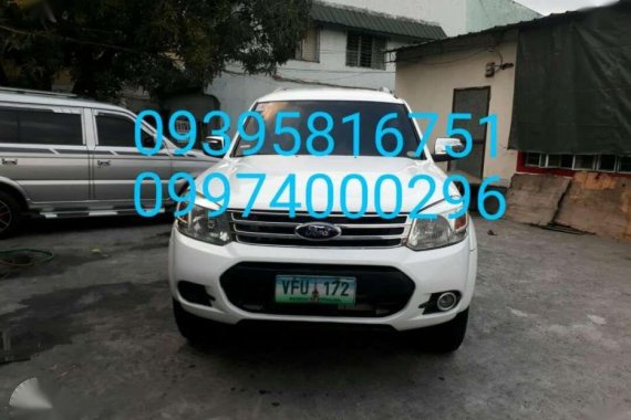 Ford Everest manual model 2013 for sale