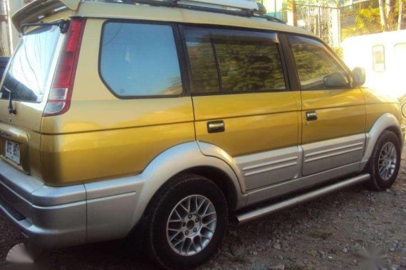Mitsubishi Adventure super sport manual, gasoline 2002 model