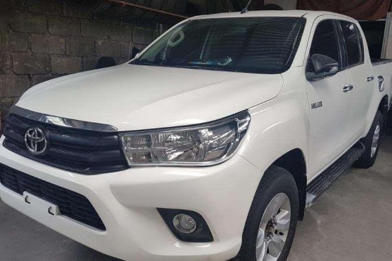 2016 Toyota Hilux 4x2 2.4G White MT DSL
