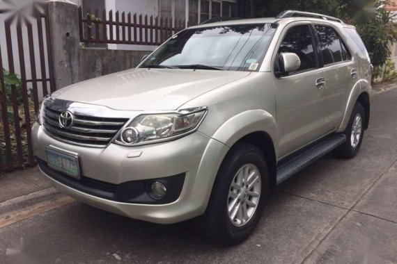 2012 TOYOTA Fortuner diesel automatic FOR SALE