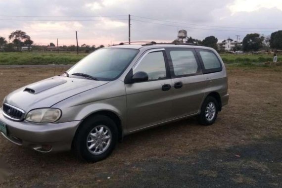 Kia Carnival 1998 model 2.9 turbo intercooler diesel engine
