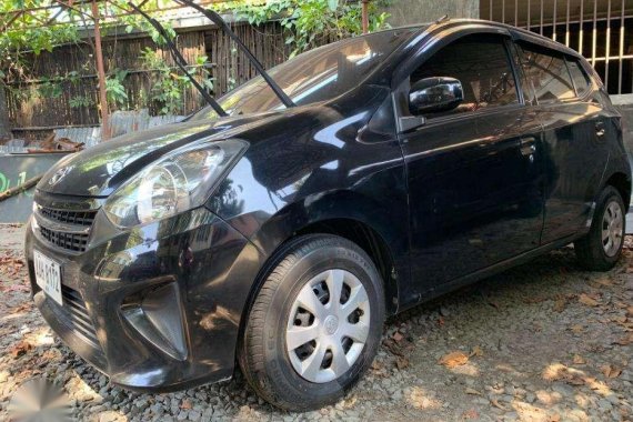 2014 Toyota Wigo 10 E Manual Black Hatchback