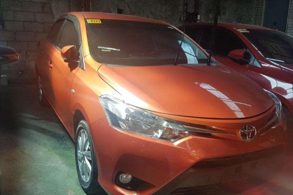 Grab Ready 2017 Toyota Vios 1.3E Automatic Orange